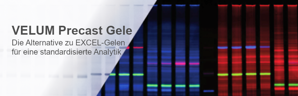 VELUM Gele: Ersatz / Alternative für EXCEL und Phast Gele Gele